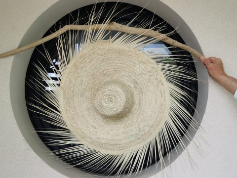 Chapeau XL en fibre naturelle