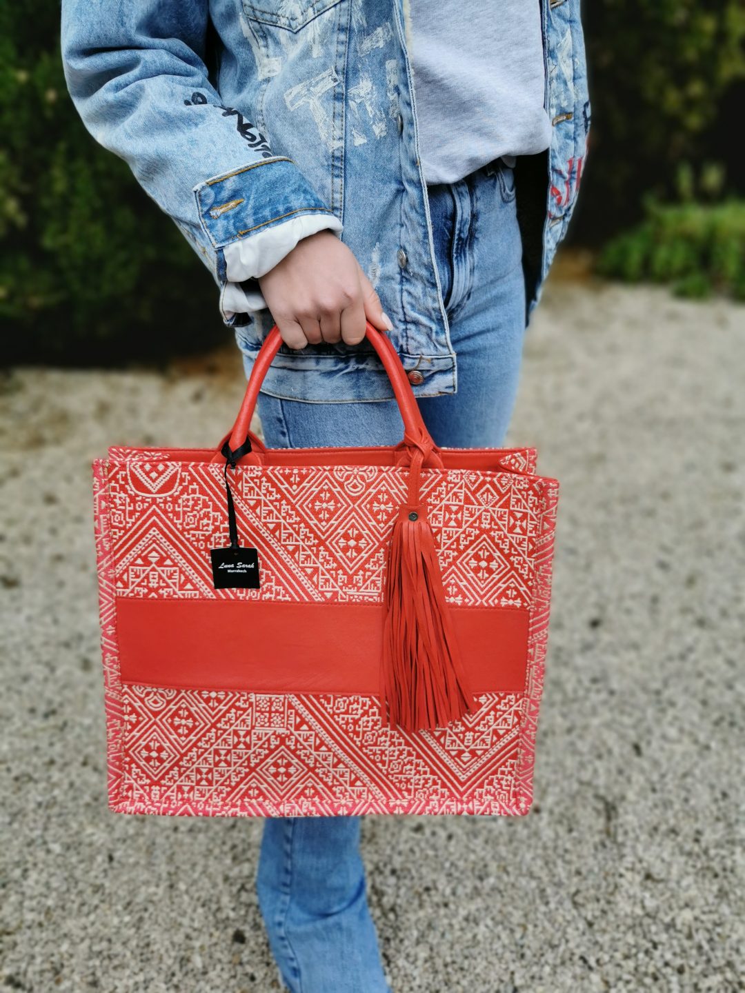 Cabas LOVE et sa pochette – Image 3