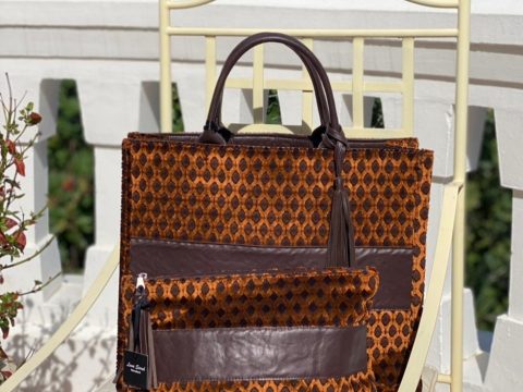 Cabas BEE et sa pochette