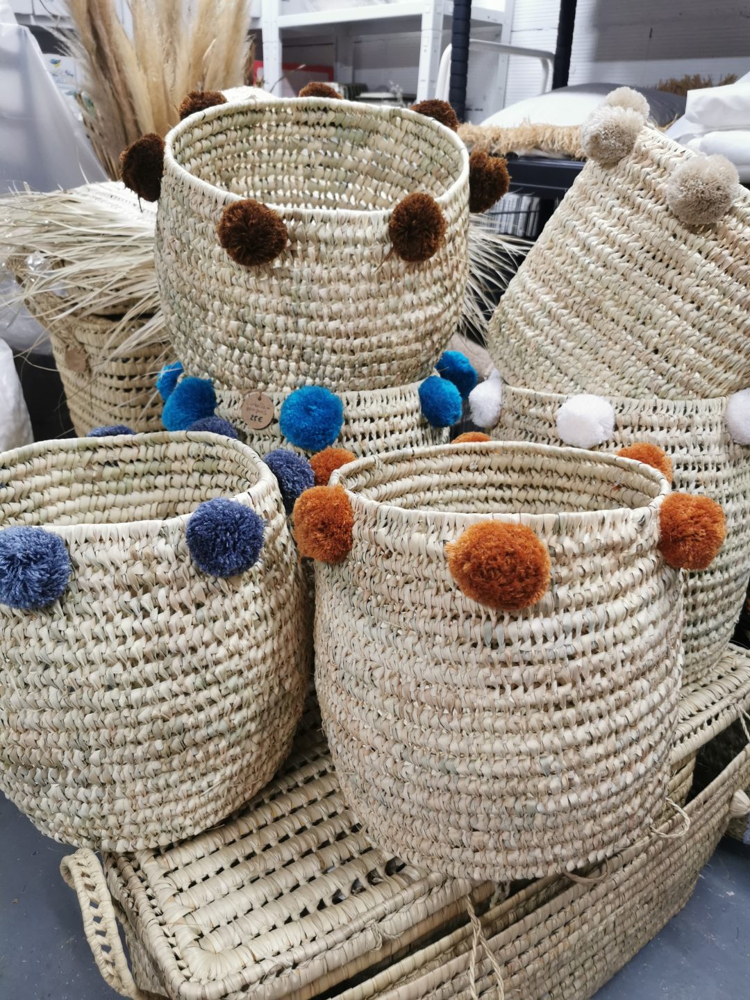 Corbeille à pompons