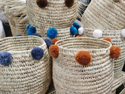 Corbeille à pompons