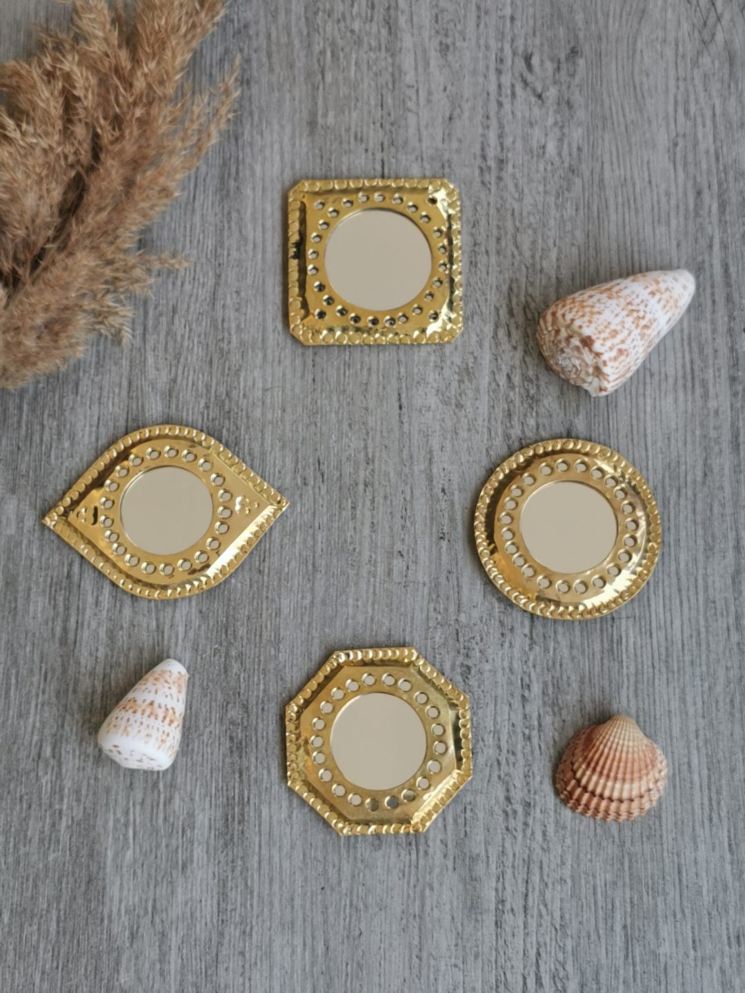 Mini miroirs ajourés
