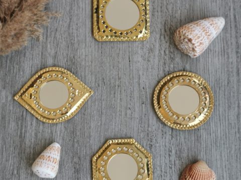 Mini miroirs ajourés