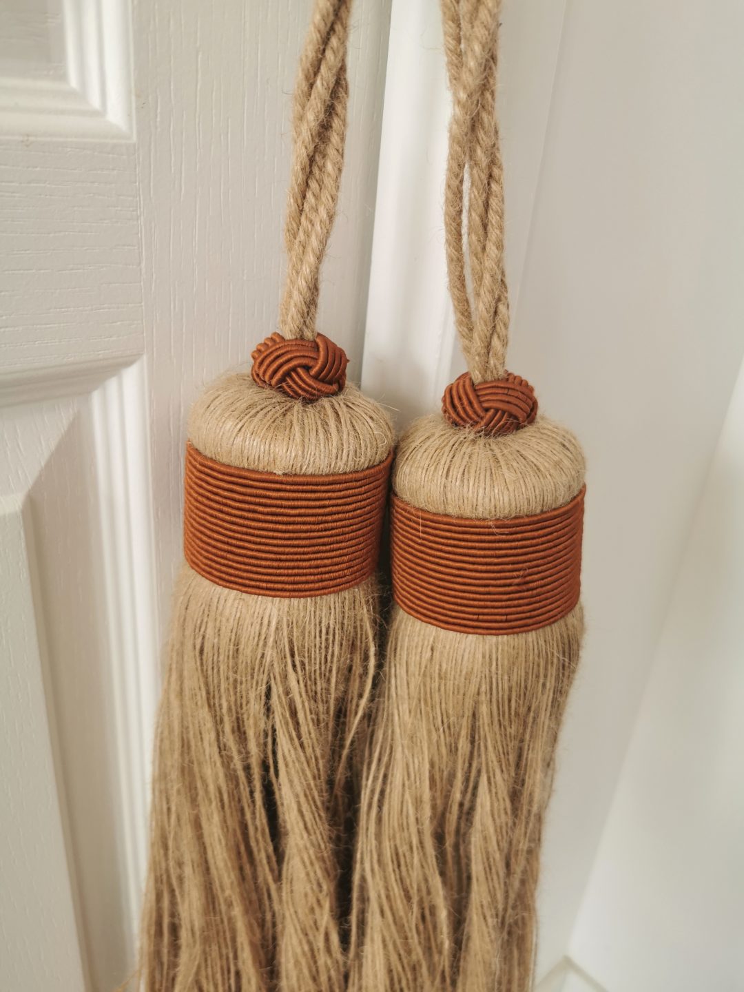 Grand pompon en jute